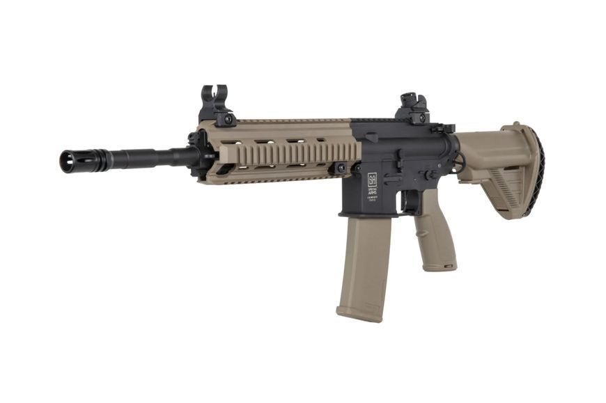 Страйкбольна штурмова гвинтівка Specna Arms SA-FH07 FLEX HAL ETU Half-Tan 34747 фото
