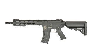 Страйкбольна штурмова гвинтівка S&T M4 Carbine 11.5" Airsoft Assault Rifle Sports Line ETU Black 33293 фото
