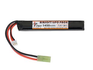 Акумулятор IPower LiPo 7.4v 1450mAh 20C Stick 26723 фото