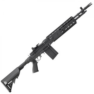 Страйкбольна штурмова гвинтівка Cyma M14 EBR Black 26 фото