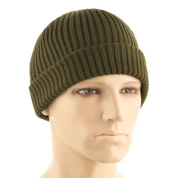 Шапка в'язана M-TAC 100% акрил Dark Olive Size S/M 8526-S/M фото