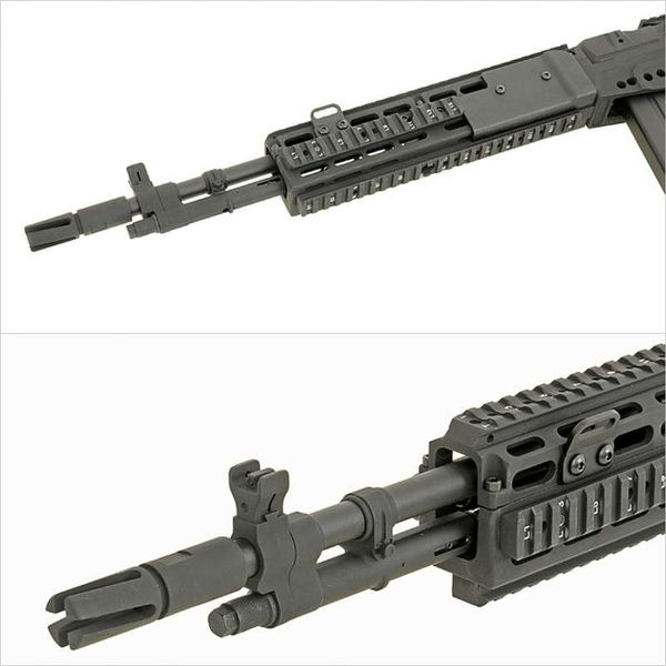 Страйкбольна штурмова гвинтівка Cyma M14 EBR Black 26 фото