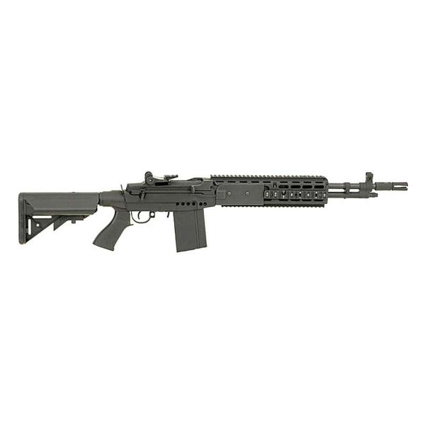 Страйкбольна штурмова гвинтівка Cyma M14 EBR Black 26 фото