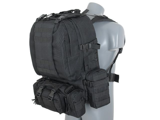 Рюкзак 3-DAY ASSAULT 8FIELDS 36L Black 2162 фото
