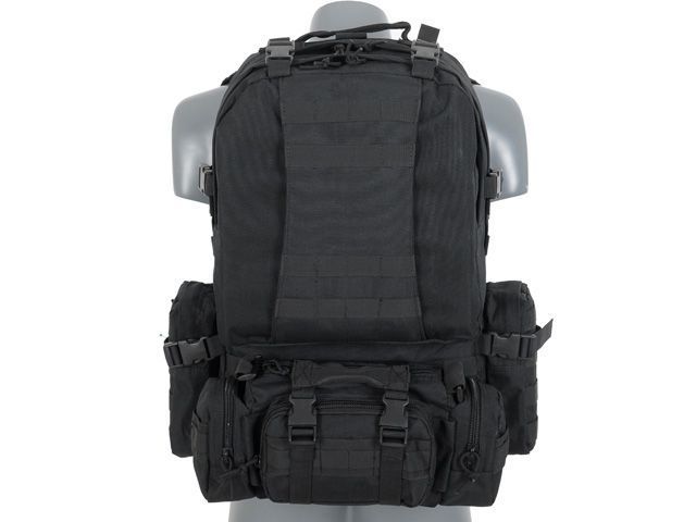 Рюкзак 3-DAY ASSAULT 8FIELDS 36L Black 2162 фото