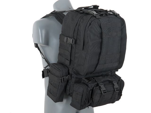 Рюкзак 3-DAY ASSAULT 8FIELDS 36L Black 2162 фото