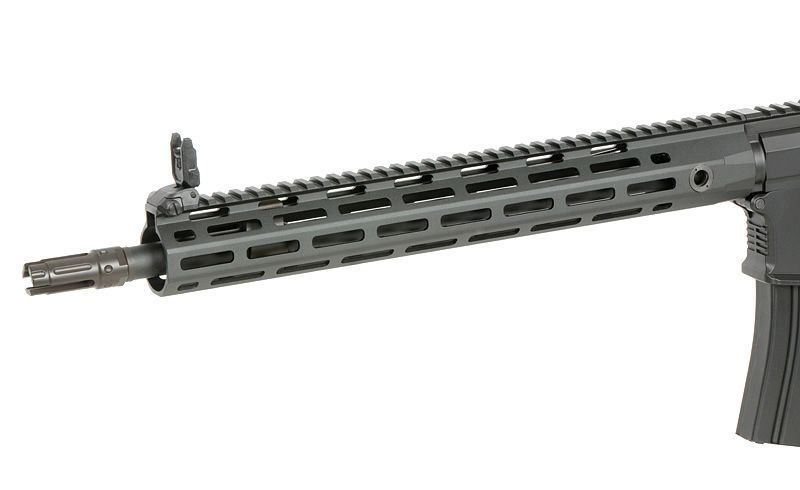 Страйкбольна штурмова гвинтівка Cyma Platinum CM.097 AEG Black 33137 фото