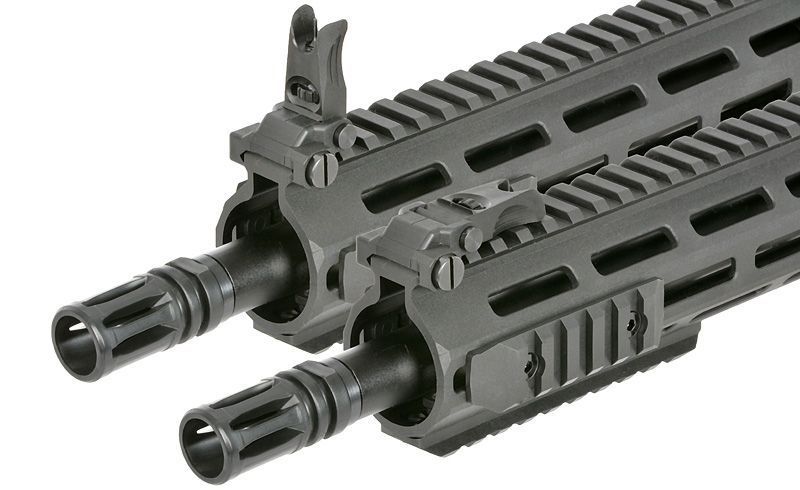 Страйкбольна штурмова гвинтівка S&T M4 Carbine 11.5" Airsoft Assault Rifle Sports Line ETU Black 33293 фото