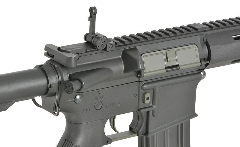 Страйкбольна штурмова гвинтівка S&T M4 Carbine 11.5" Airsoft Assault Rifle Sports Line ETU Black 33293 фото