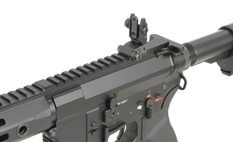 Страйкбольна штурмова гвинтівка Cyma Platinum CM.097 AEG Black 33137 фото