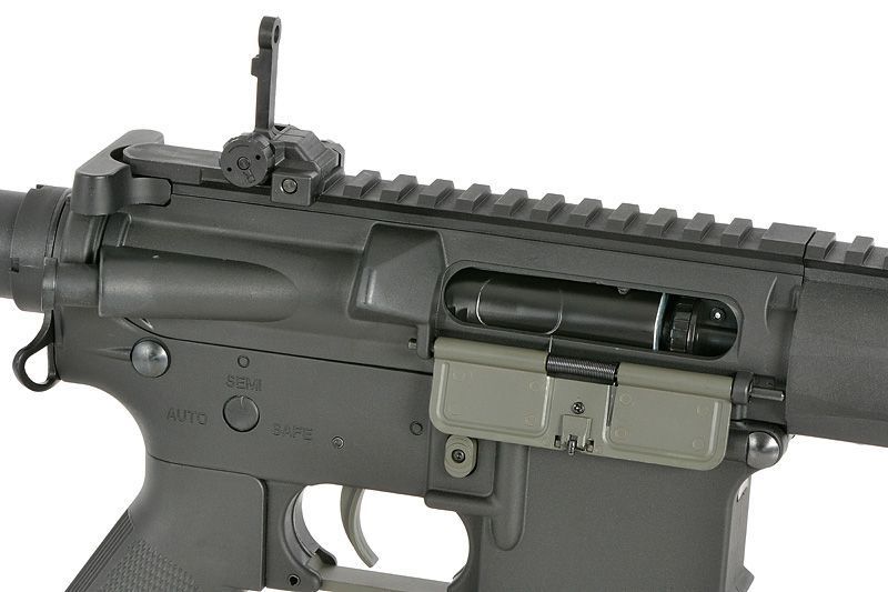 Страйкбольна штурмова гвинтівка S&T M4 Carbine 11.5" Airsoft Assault Rifle Sports Line ETU Black 33293 фото