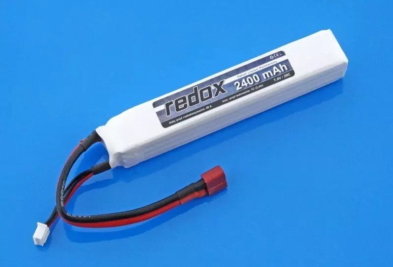 Акумулятор Redox LiPo 7.4V 2400 mAh 20C T-connect 25684 фото