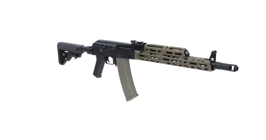 Страйкбольна штурмова гвинтівка Specna Arms x КРУК SA-PJ14 PRIME Aster II ETU BLDC Olive 33971 фото