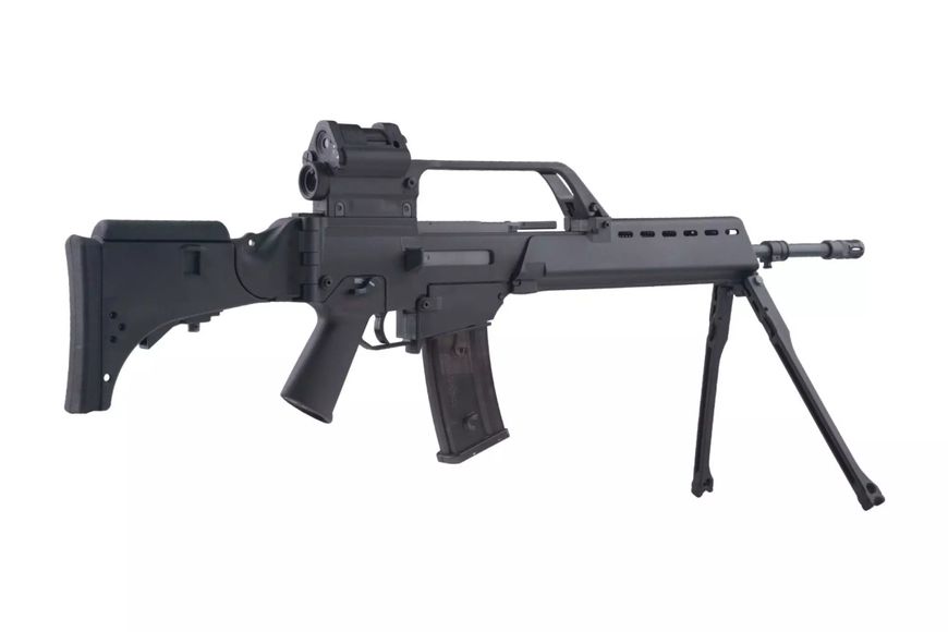 Страйкбольна штурмова гвинтівка Specna Arms G36 SA-G13V EBB Carbine Replica - black 17916 фото