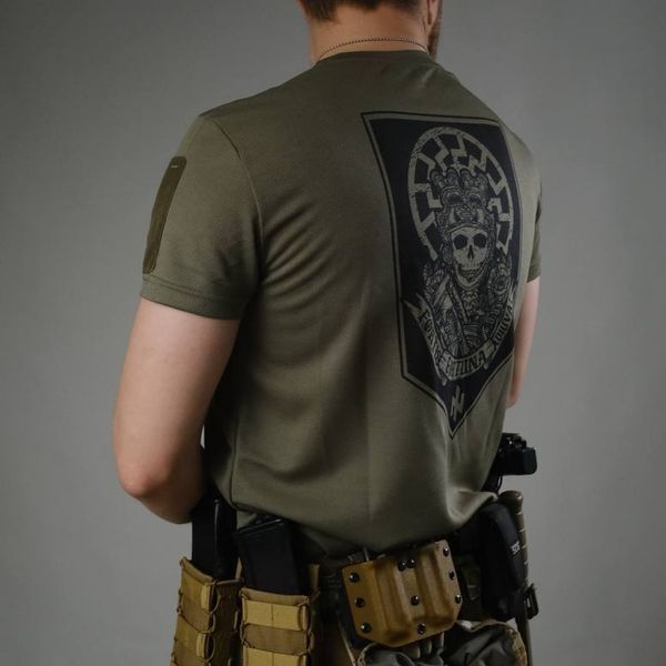 Мужская футболка Rowdy Fortuna Olive Size M 30819-m фото