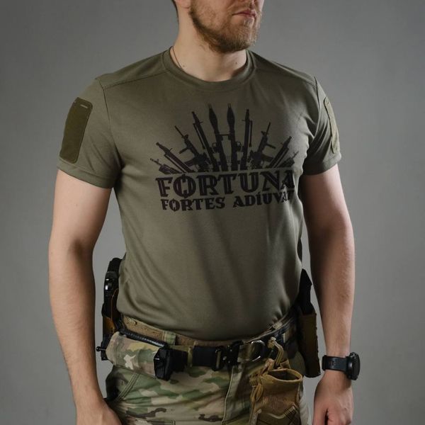 Мужская футболка Rowdy Fortuna Olive Size M 30819-m фото