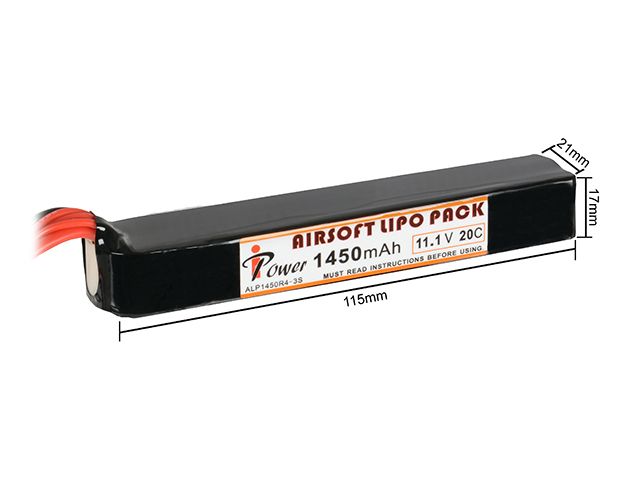 Акумулятор IPower LiPo11.1v 1450mAh 20C 27698 фото