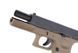 Страйкбольний пістолет WE Glock 17 Gen.3 Metal Tan GBB 302 фото 7