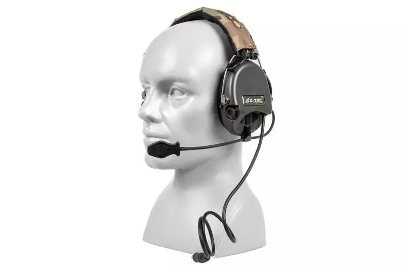 Навушники активні з комунікатором Z-Tactical Headset Sordin Olive 25455 фото