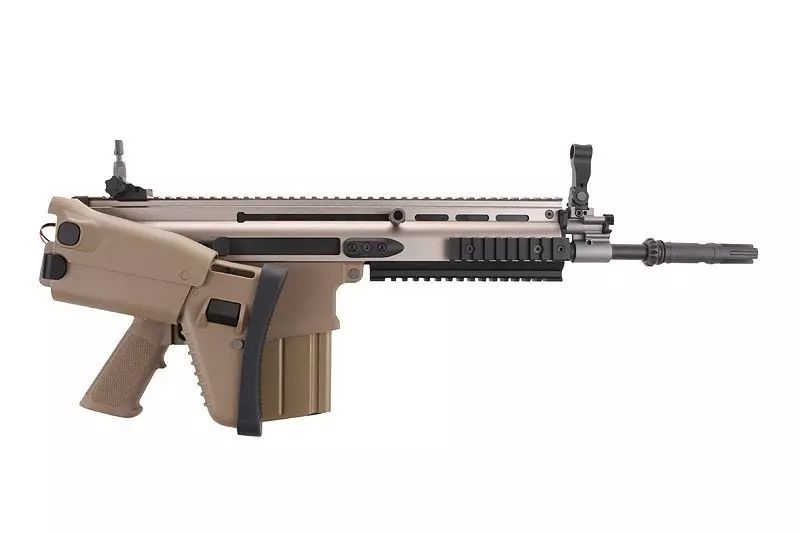 Страйкбольна штурмова гвинтівка WE H MK17 Mod 0 CQC Tan 28705 фото