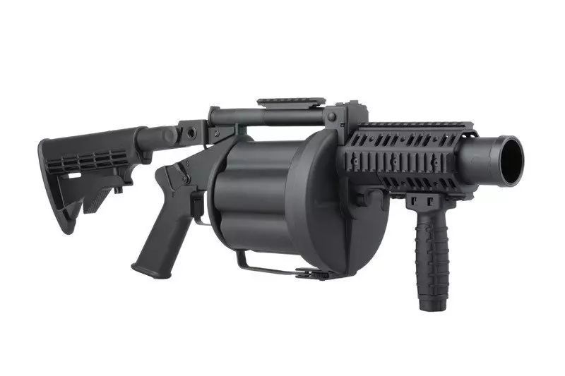 Страйкбольный гранатомет револьверный ICS 190 MGL 31582 фото