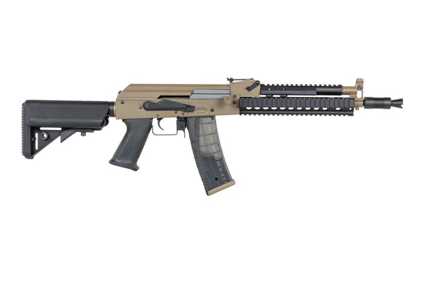 Страйкбольна штурмова гвинтівка Golden Eagle AK74 6831C Half-Tan 32614 фото