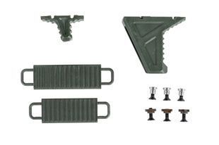 Руків'я перенесення вогню JJ Airsoft JA-1392 Hand Stop Front Grip for Keymod/M-LOK Olive 33869 фото