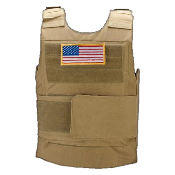 Низькопрофільний бронежилет Matrix Delta Force Style Body Armor Shell Vest Tan 24335 фото