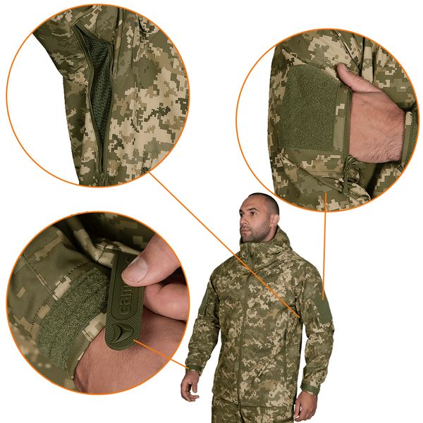 Куртка Camo-Tec Stalker SoftShell MM14 Size XL 30589-xl фото