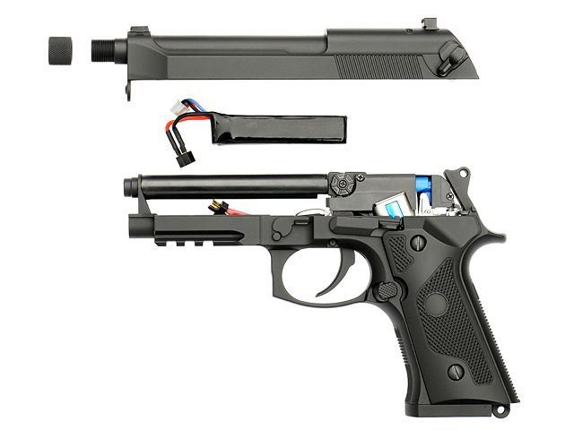 Страйкбольний пістолет Beretta M93 Cyma CM.132S Mosfet Edition 17285 фото