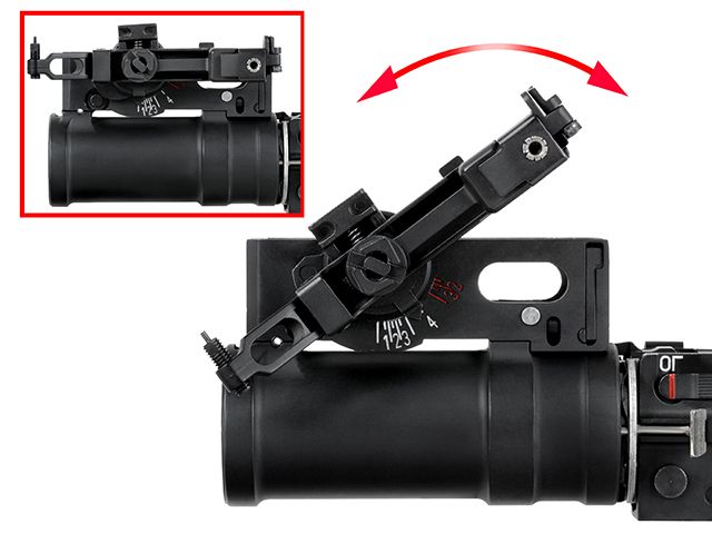 Страйкбольний гранатомет D-Boys K-55A Grenade Launcher Black 23534 фото