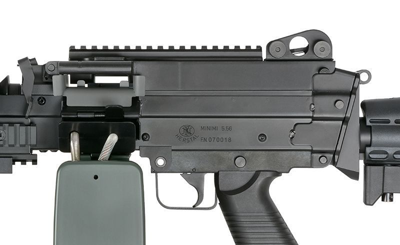 Страйкбольний кулемет A&K M249 Mk46 14744 фото