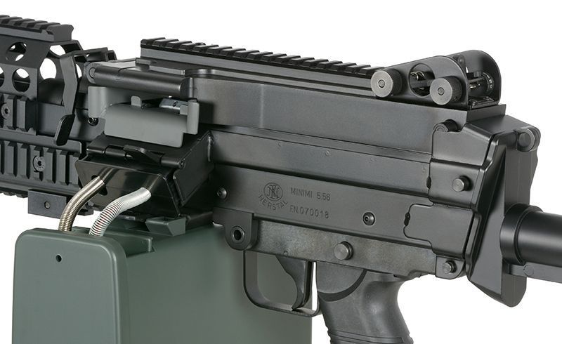 Страйкбольний кулемет A&K M249 Mk46 14744 фото