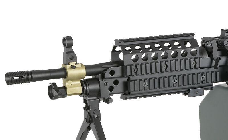 Страйкбольний кулемет A&K M249 Mk46 14744 фото