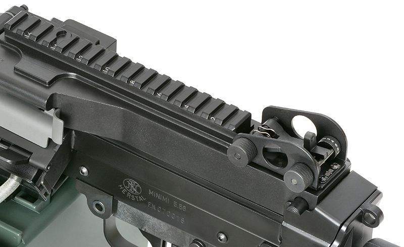 Страйкбольний кулемет A&K M249 Mk46 14744 фото