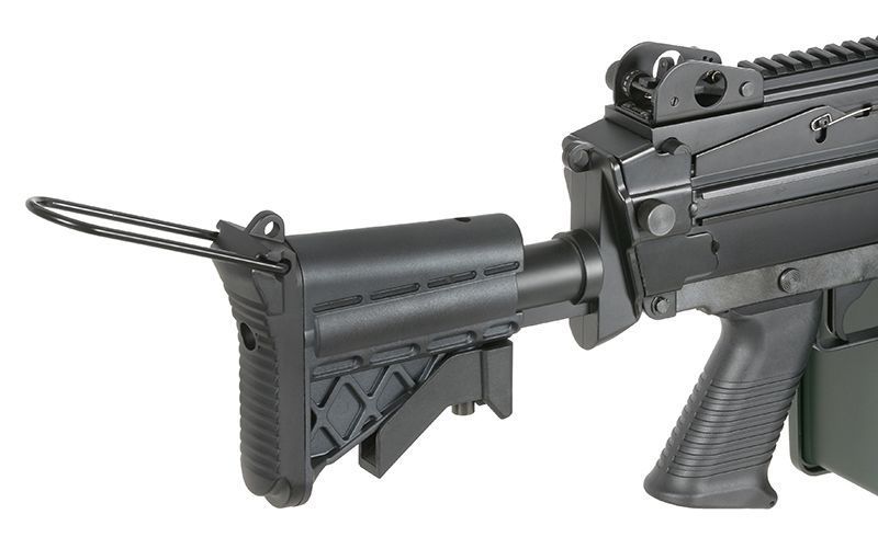 Страйкбольний кулемет A&K M249 Mk46 14744 фото