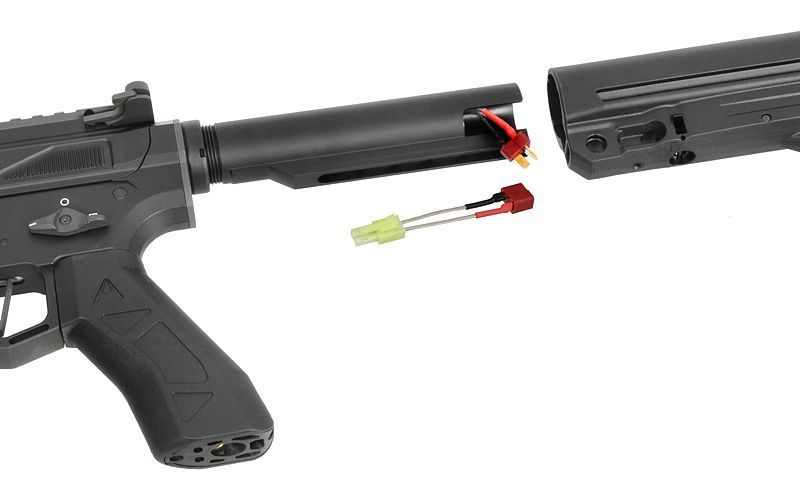 Страйкбольная штурмовая винтовка Double Eagle M920A Aeroknox AX//15 AEG Rifle ETU Wireless Black 33303 фото