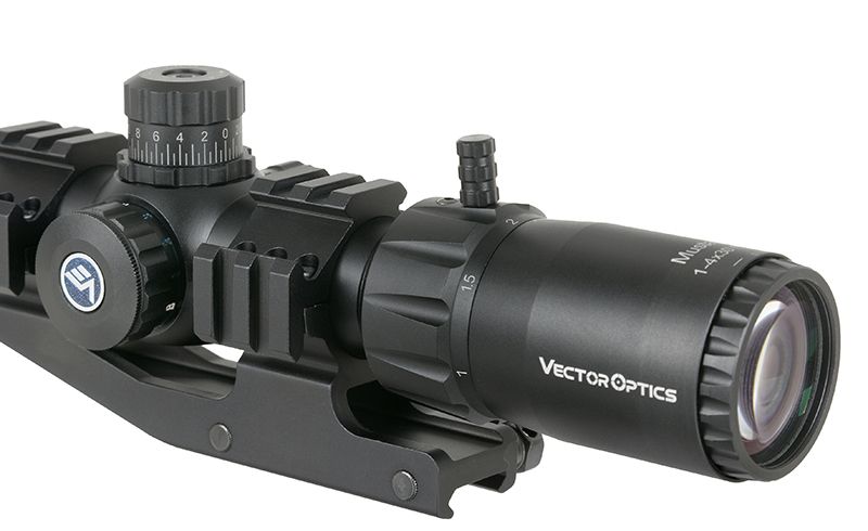 Оптичний приціл Vector Optics Mustang Gen.2 1-4X30 Sfp Black 24957 фото