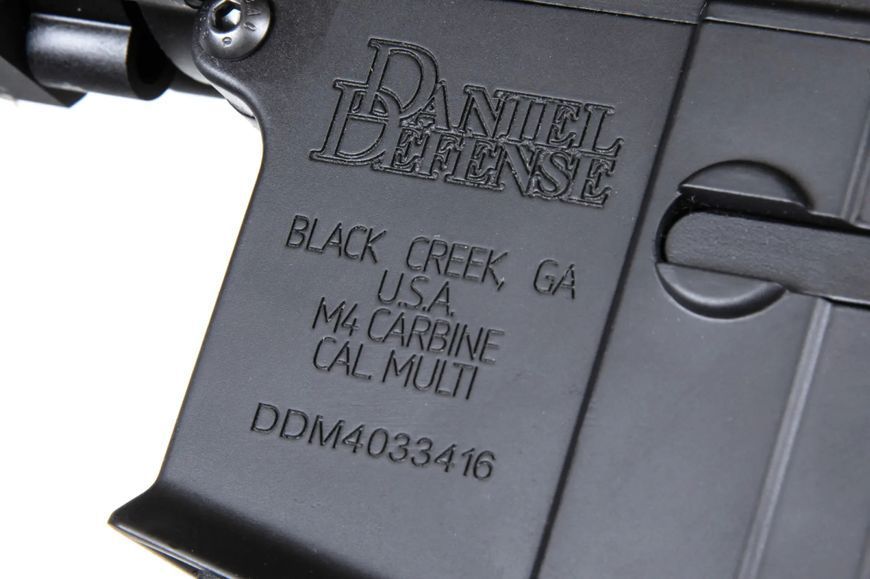 Страйкбольна штурмова гвинтівка Specna Arms Daniel Defense M4 SA-E19 Edge HAL ETU Black 32328 фото