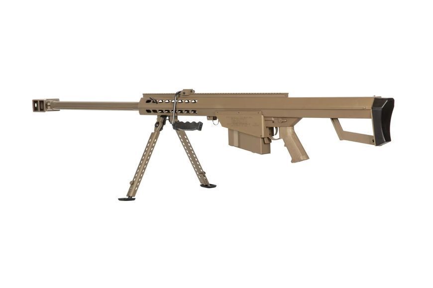 Страйкбольна снайперська гвинтівка Snow Wolf Barret M82 Tan 31583 фото