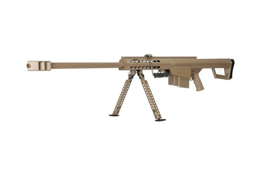 Страйкбольна снайперська гвинтівка Snow Wolf Barret M82 Tan 31583 фото