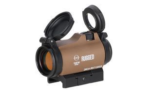 Коліматорний приціл Theta Optics Rugged D2 Tan red dot sight 35564 фото