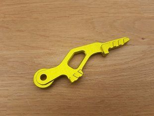 Перемикач режимів вогню Retro Arms CNC Fire Selector AK - B Yellow 15749 фото