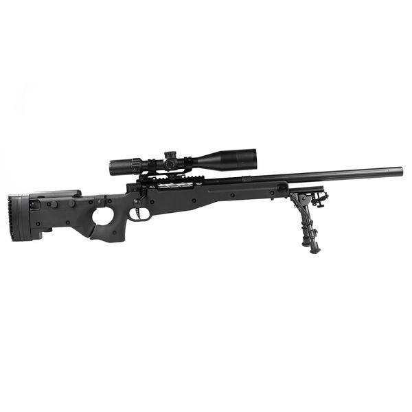 Страйкбольна снайперська гвинтівка Novritsch SSG96 Mk2 4 Joules Black 31968 фото