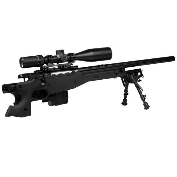 Страйкбольна снайперська гвинтівка Novritsch SSG96 Mk2 4 Joules Black 31968 фото