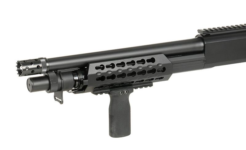 Страйкбольний дробовик CM.366M TACTICAL FULL METAL BLACK 17286 фото