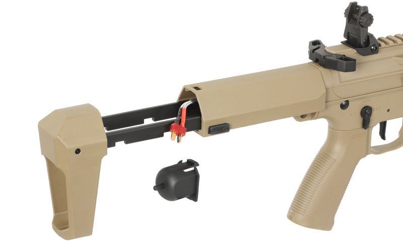 Страйкбольная штурмовая винтовка Double Eagle M904G Fire Control System Edition Replica Tan 33304 фото