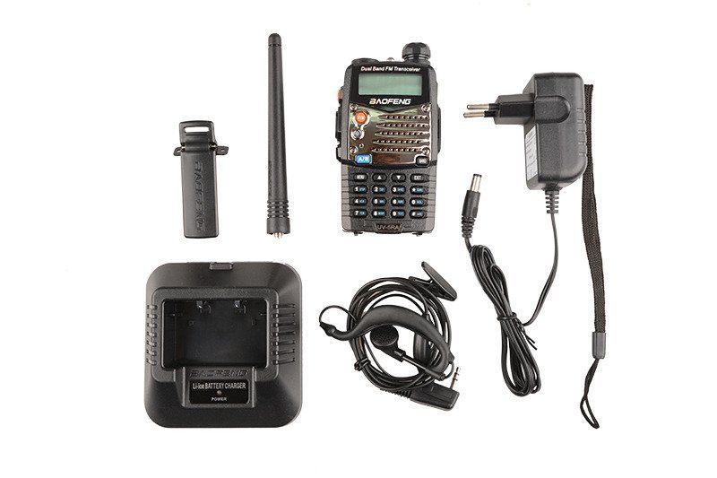 Рація Baofeng Manual Dual Band UV-5RA Radio Short Battery (VHF/UHF) 23856 фото