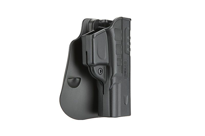 Кобура пластикова CYTAC для Glock 17, 22, 31 FastDraw Holster - Black 10656 фото