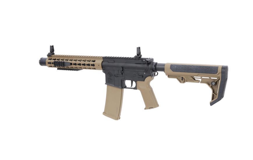 Страйкбольна штурмова гвинтівка Specna Arms RRA SA-E07 EDGE HAL 2 ETU Light Ops Stock Gen. 2 Half-Tan 33924 фото